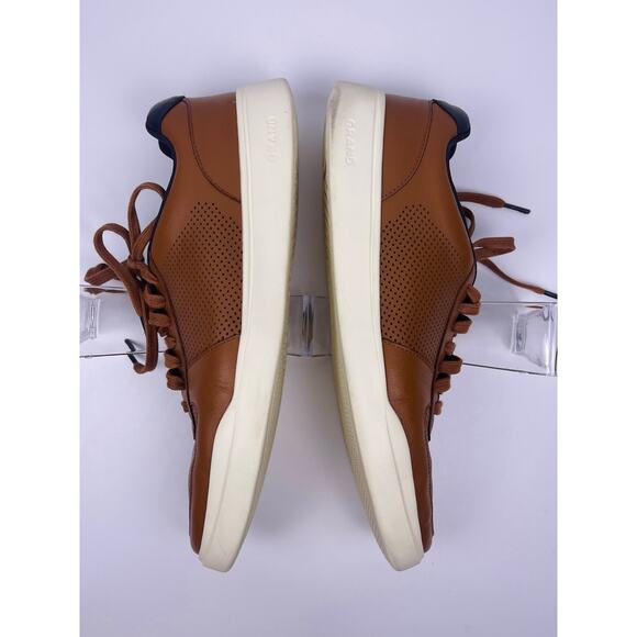 Cole Haan Grand Crosscourt II Sneakers Men’s 10.5 Brown Leather Low Tops - Picture 4 of 8
